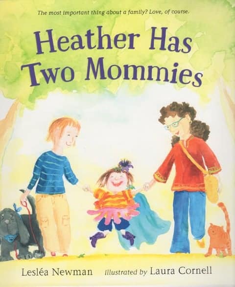 Heather has two mommies book cover