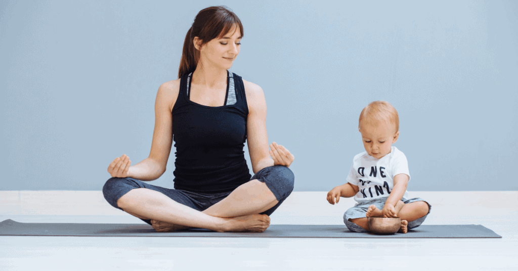parent and baby yoga