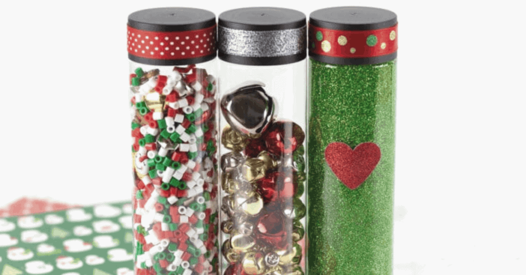 Christmas sensory bottles