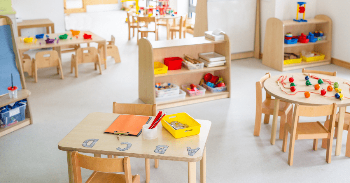 preschool nursery room