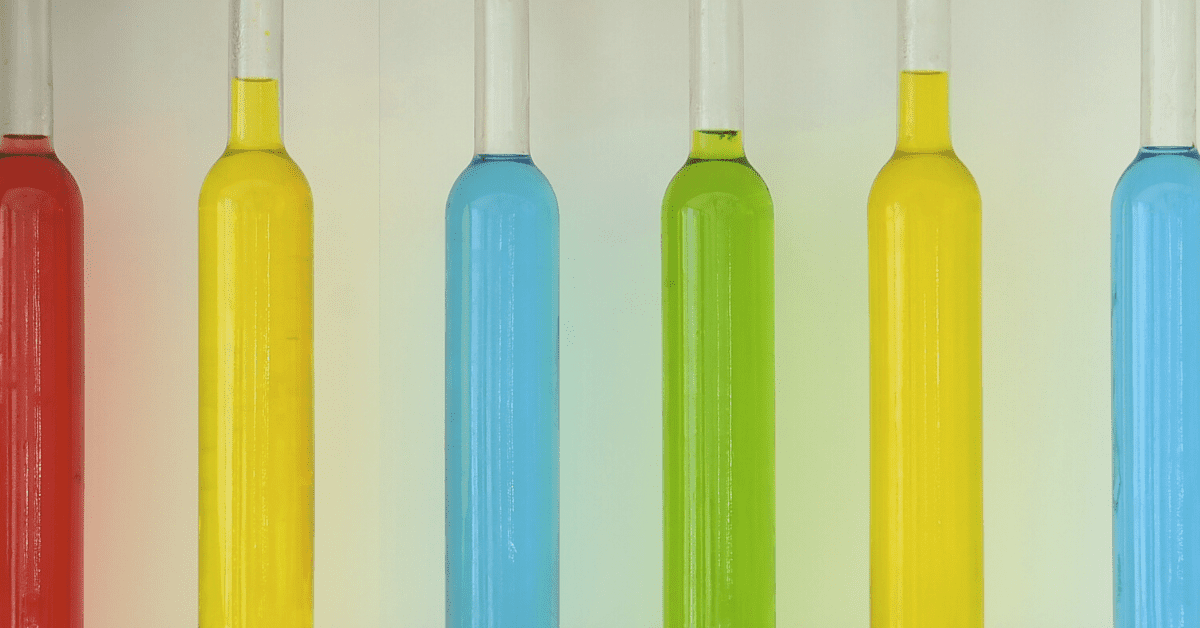 rainbow sensory bottles