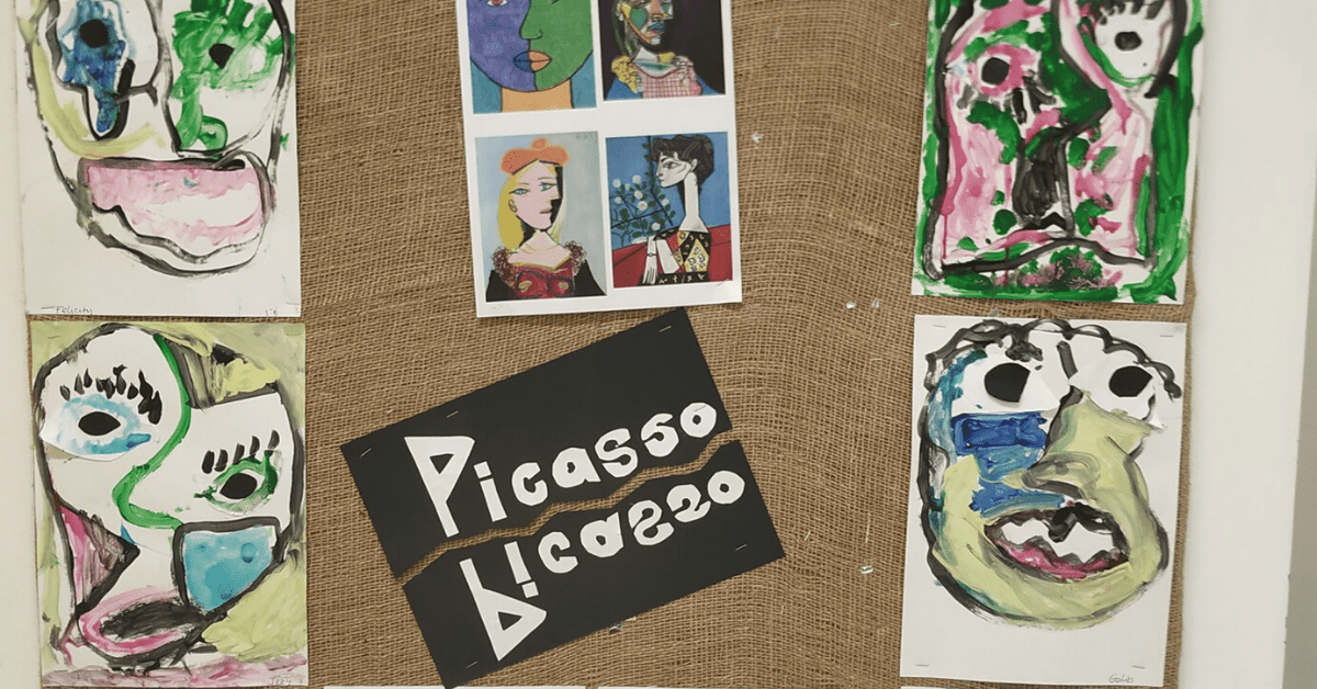 picasso nursery display board
